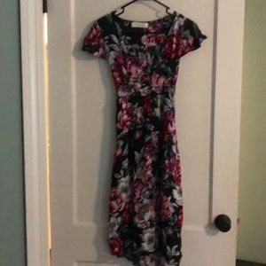 Flower midi dress